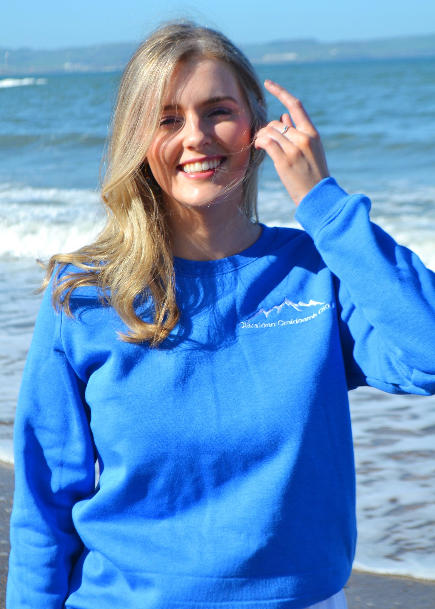 Irish Faith Flattens Mountains Sweatshirt