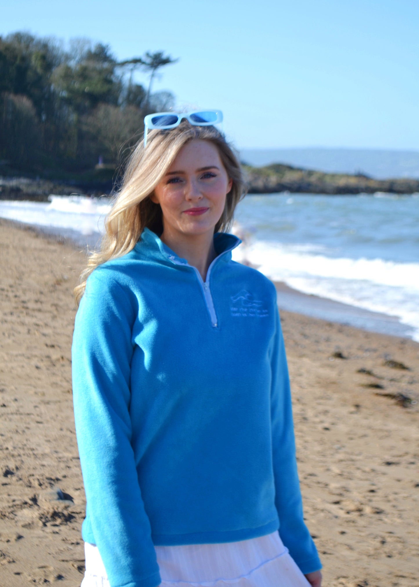 Ocean Deep Quarter Zip - Irish Blessing