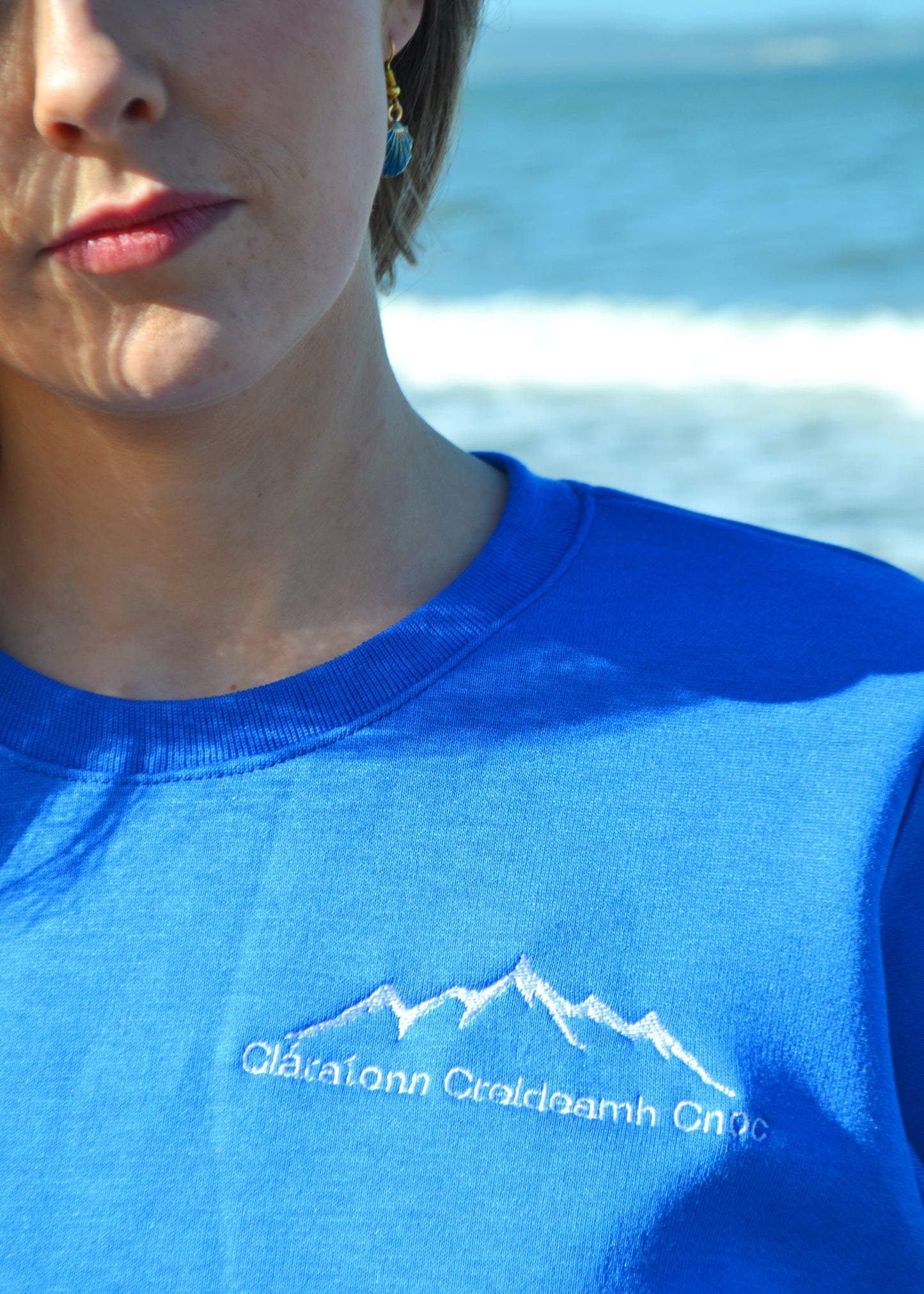 Irish Faith Flattens Mountains Sweatshirt