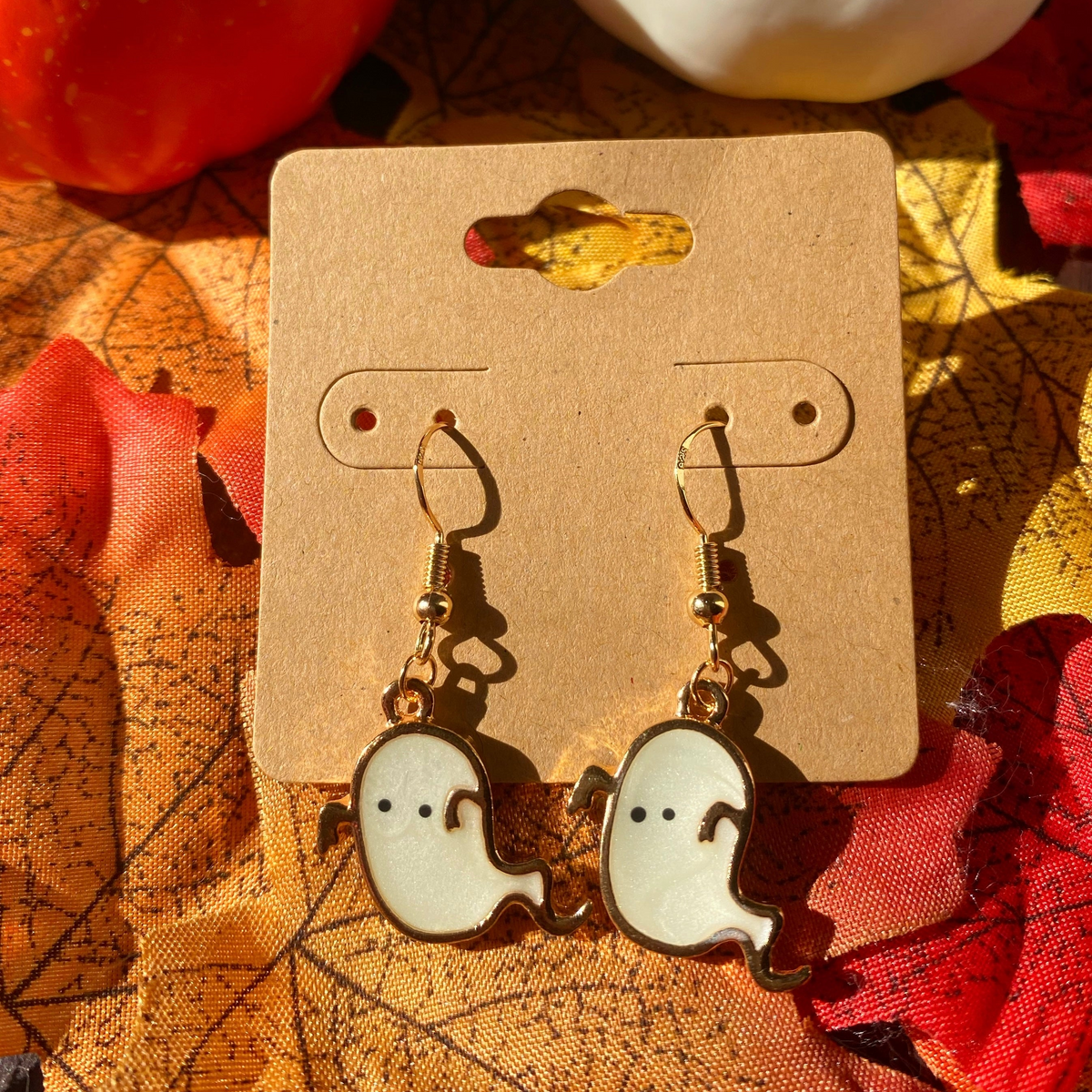 Ready-Made Ghost Hook Earrings