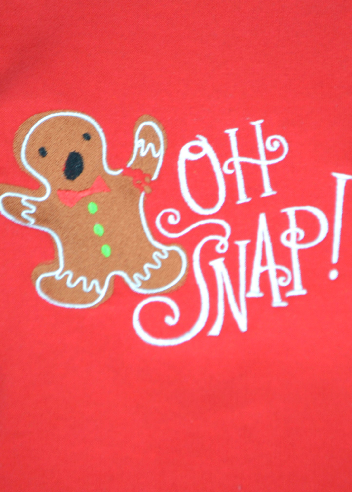 Oh Snap Gingerbread Man Sweatshirt - Christmas