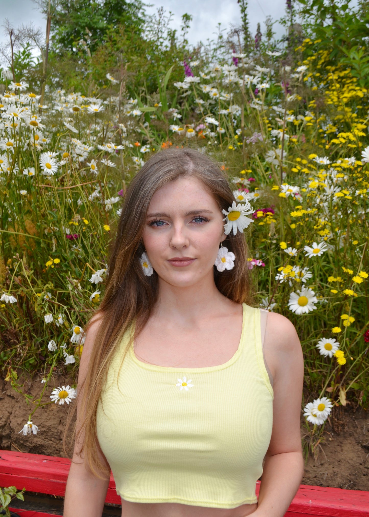 Lemon Daisy Top
