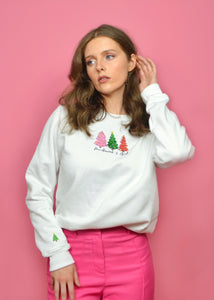 Irish Merry & Bright Christmas Tree Sweatshirt: Christmas Jumper