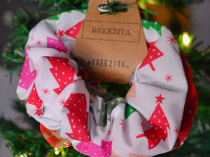 Christmas Scrunchies Ensemble: Deck Your Hair | Artisan Christmas Scrunchies bundle