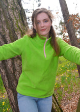 Load image into Gallery viewer, Green Breezita Quarter Zip - Pink Zip