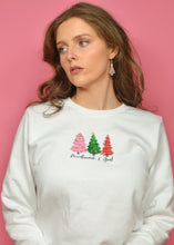 Load image into Gallery viewer, Irish Merry &amp; Bright Christmas Tree Sweatshirt: Christmas Jumper