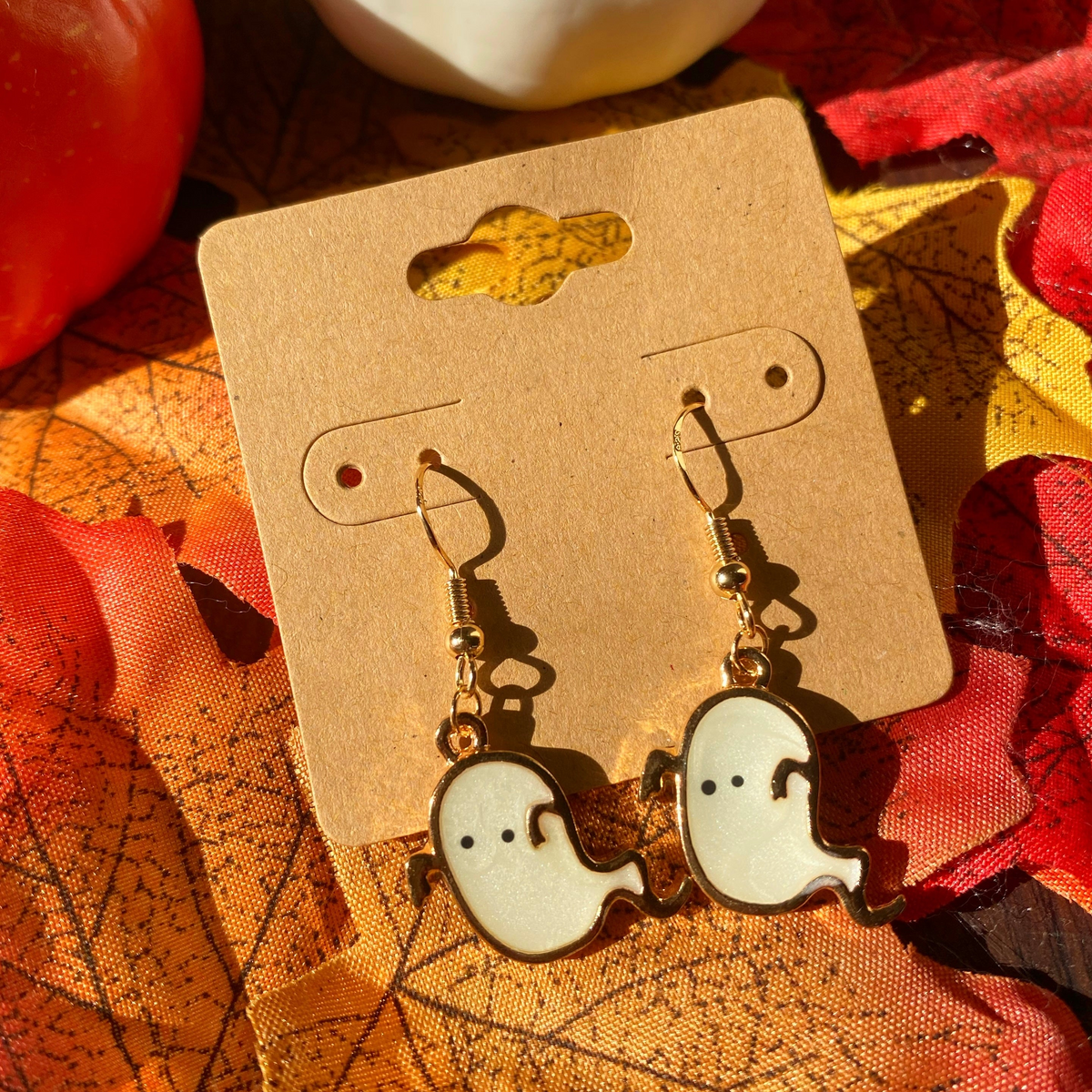 Ready-Made Ghost Hook Earrings