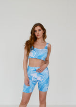 Load image into Gallery viewer, Blue Marble Bicycle Shorts