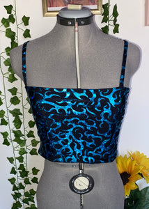 Pre-made Size 10 Blazing Blue Top