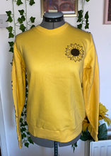 Load image into Gallery viewer, Pre-made Size XS Irish Sunflower Sweatshirt