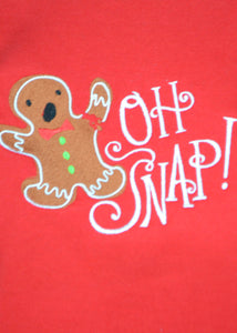 Oh Snap Gingerbread Man Sweatshirt - Christmas