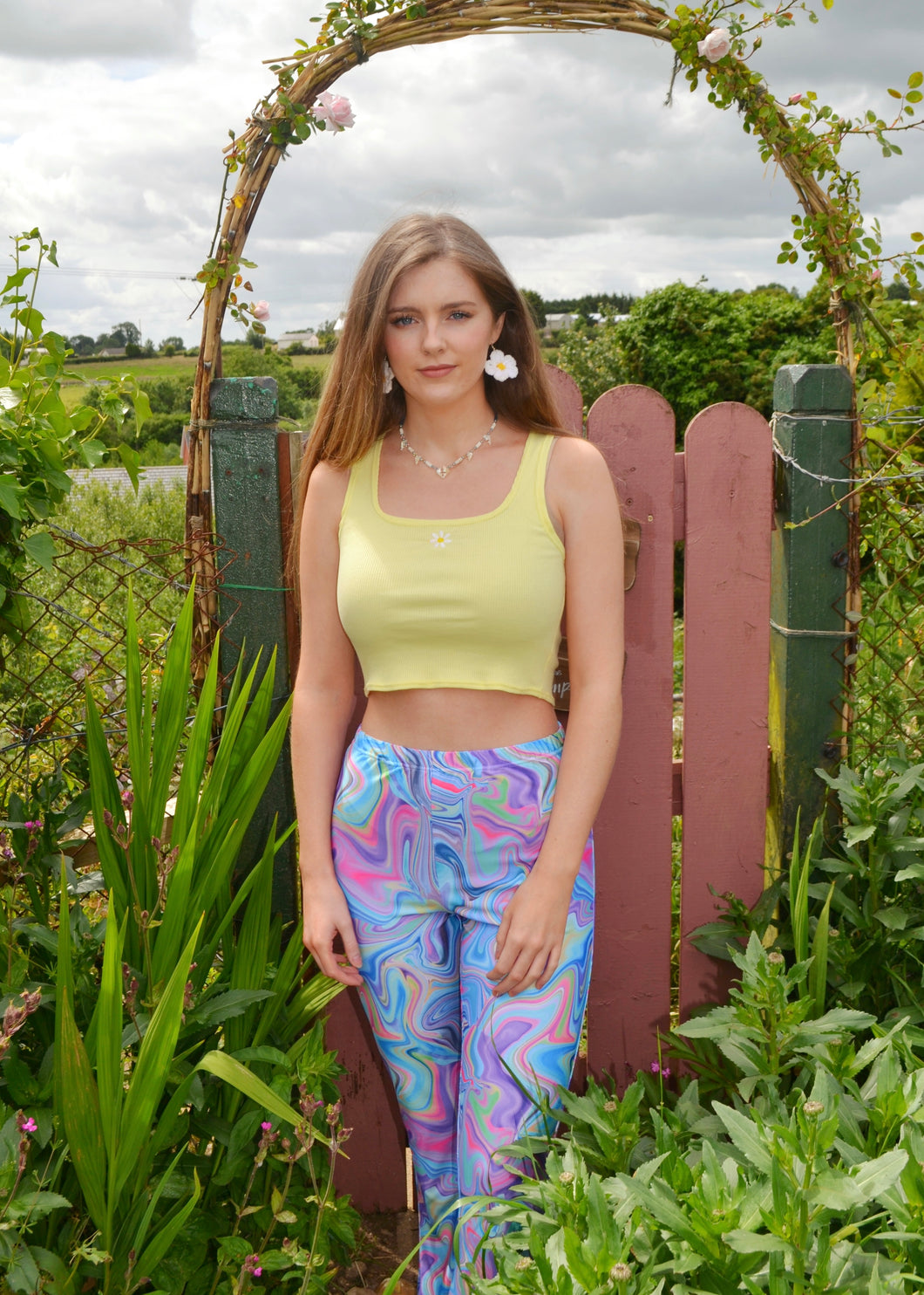 Lemon Daisy Top