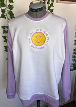 Load image into Gallery viewer, Joy And Peace Smiley Sweatshirt