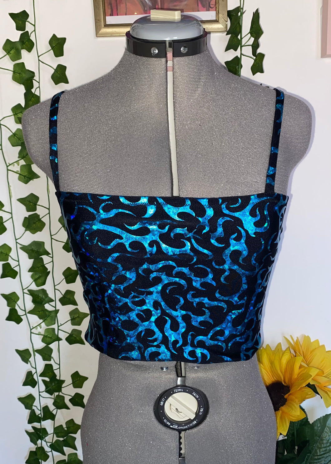 Pre-made Size 8 Blazing Blue Top