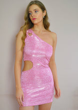 Load image into Gallery viewer, Heart Cutout Dress Pink