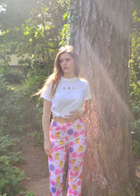 Load image into Gallery viewer, Psychedelic Melted Smiley Flared Trousers