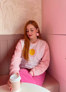 Joy And Peace Smiley Sweatshirt