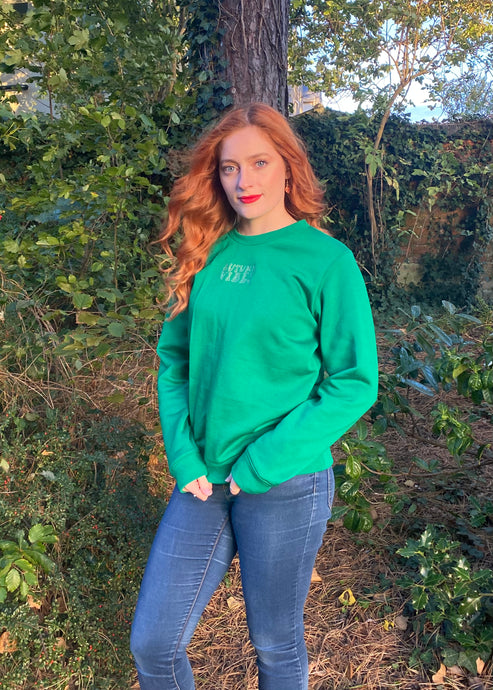 Autumn Vibes Sweatshirt - Emerald