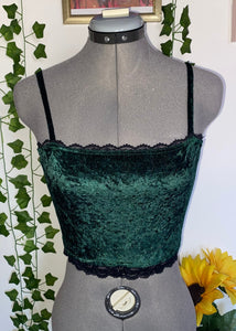 Pre-made Size 8 Pine Lace Strappy Top